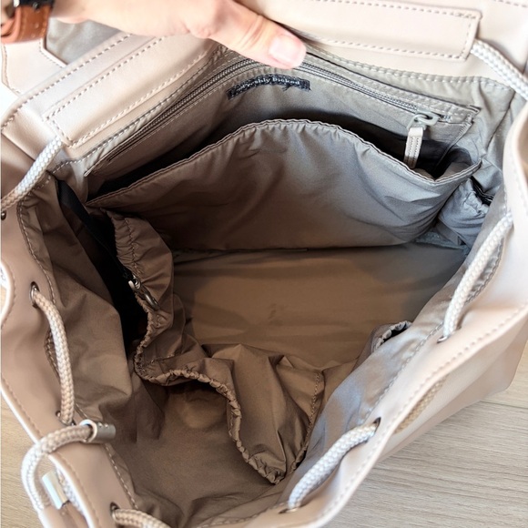 Freshly Picked Aspen Ribbed Drawstring
Diaper Bag